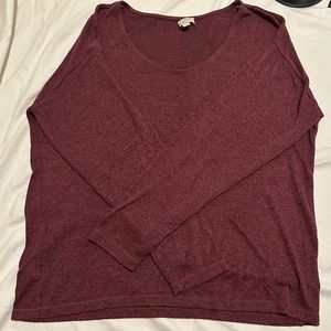 LOFT | Maroon Sweater | Size M